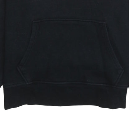 Levi's Mens Black Red Pullover Hoodie L Graphic Fleece Logo Sweatshirt
