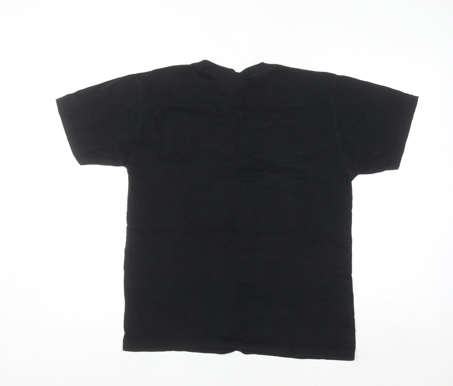 Trapstar Men's Black Tiger Floral Graphic Cotton T-Shirt Size M