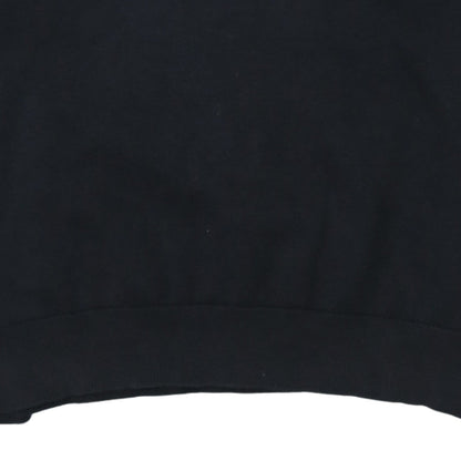 U.S. Polo Assn. Men's Black XL Mock Neck 1/4 Zip Knit Sweatshirt