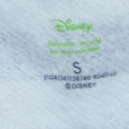 Disney Women White & Navy Striped Minnie Mouse Sweatshirt Size S