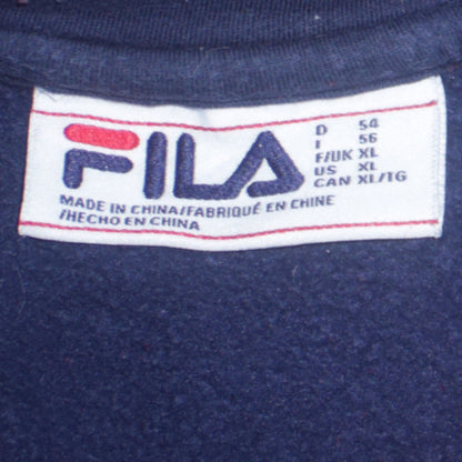 Fila Men's Multicoloured XL Crew Neck Logo Sweatshirt