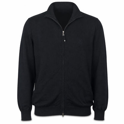Armani Jeans Men's Black Full Zip Cotton Sweatshirt L