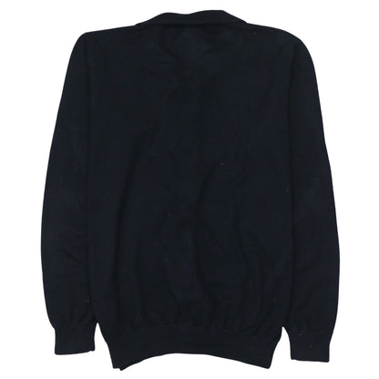 Armani Jeans Men's Black Full Zip Cotton Sweatshirt L