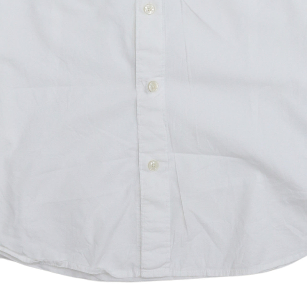 Tommy Hilfiger Men White Slim Fit Button-Down Casual Shirt M