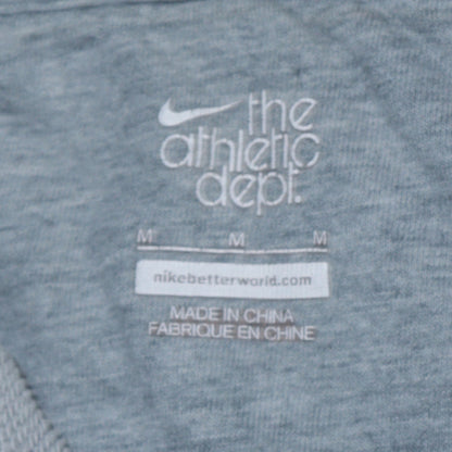 Nike Women's Grey Athletic Dept Hoodie Medium Pullover Sweatshirt