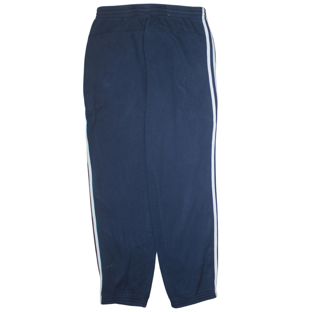 Adidas Men Blue L Track Pants Performance Essentials Regular Fit