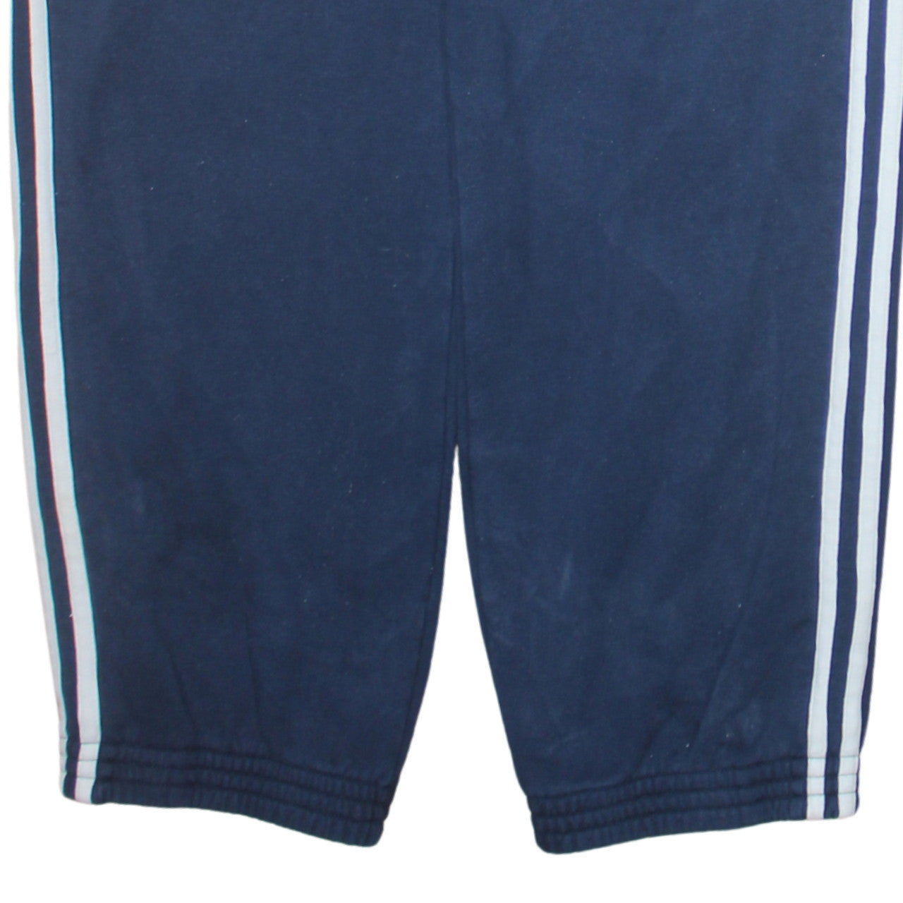 Adidas Men Blue L Track Pants Performance Essentials Regular Fit