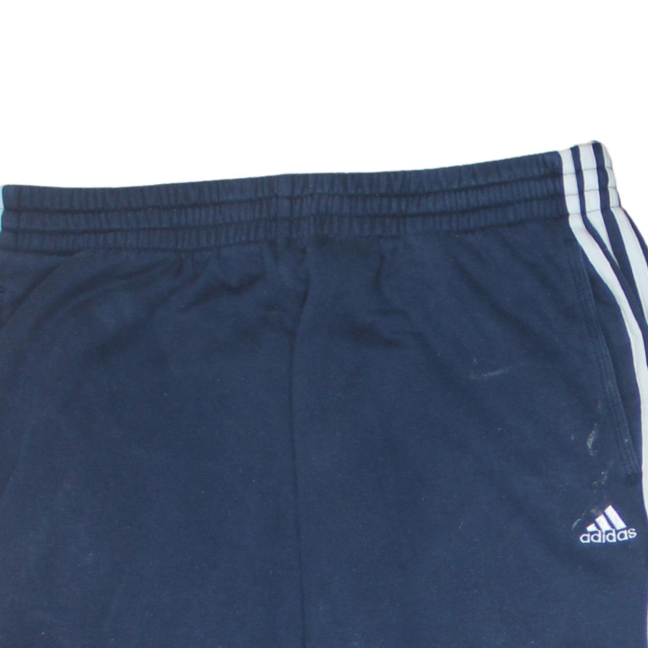 Adidas Men Blue L Track Pants Performance Essentials Regular Fit