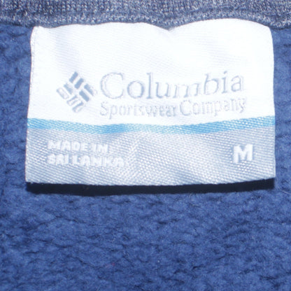 Columbia Men's Blue 1/4 Zip Pullover Sweatshirt Fleece M