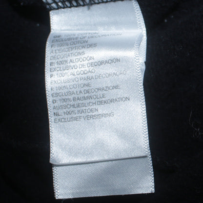 The North Face Boys Black Full Zip Hoodie Size S 100% Cotton Casual