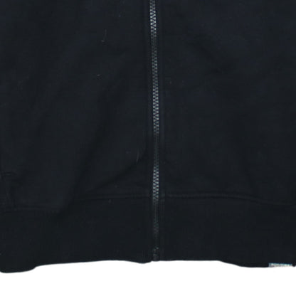 The North Face Boys Black Full Zip Hoodie Size S 100% Cotton Casual