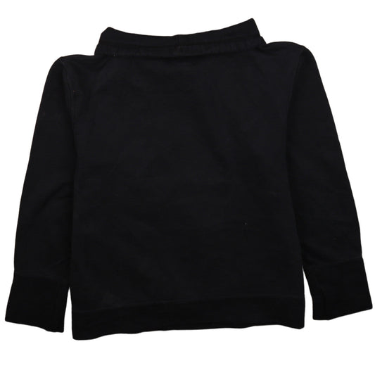 Puma Men's Black XL Pullover Sweatshirt with Logo Print