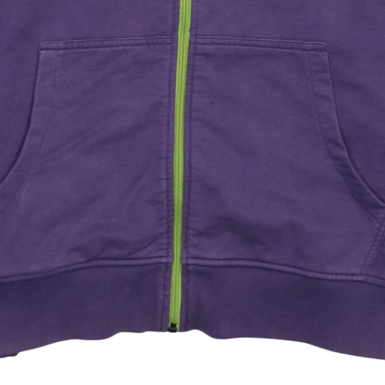 Quiksilver Men's Purple Full Zip Hoodie 2XL Hooded Sweatshirt
