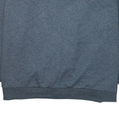 Adidas Men's Grey 2XL Pullover Crew Neck Fleece Sweatshirt