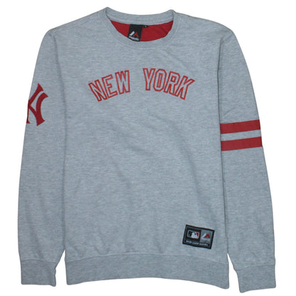 Majestic Athletic Men’s Grey New York Sweatshirt Large