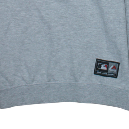 Majestic Athletic Men’s Grey New York Sweatshirt Large