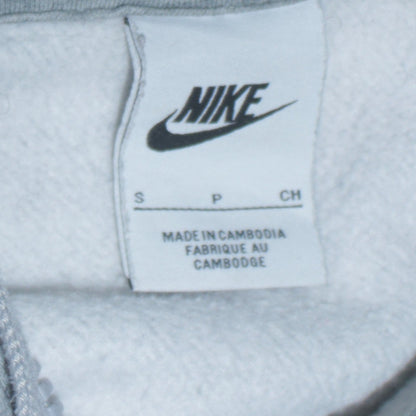 Nike Men's Grey Full Zip Hoodie Fleece Size S