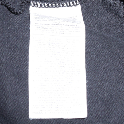 Nike Mens Black Full Zip Hoodie L Fleece Sweatshirt