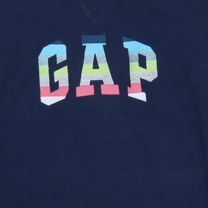 GAP Women’s Navy Blue Logo Pullover Sweatshirt Size S