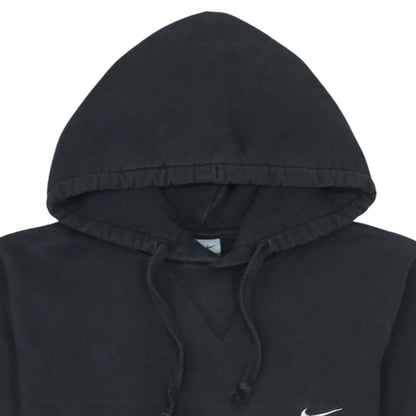 Nike Boys Black Pullover Hoodie Small Cotton Fleece Sportswear