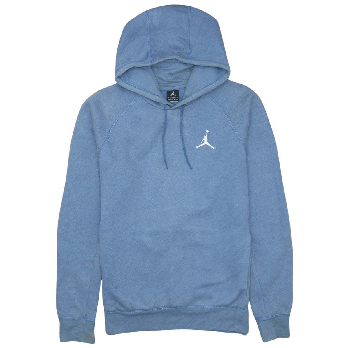 Jordan Men Blue Pullover Hoodie M Logo Sportswear