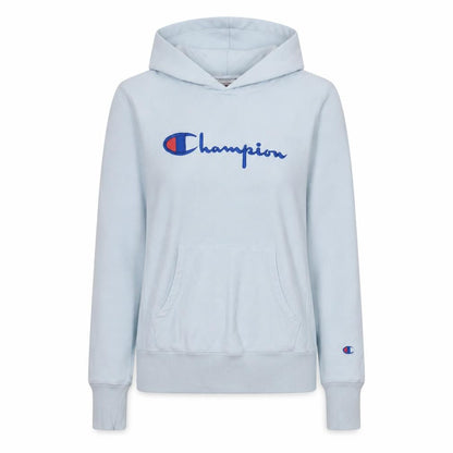 Champion Women White Medium Reverse Weave Pullover Hoodie