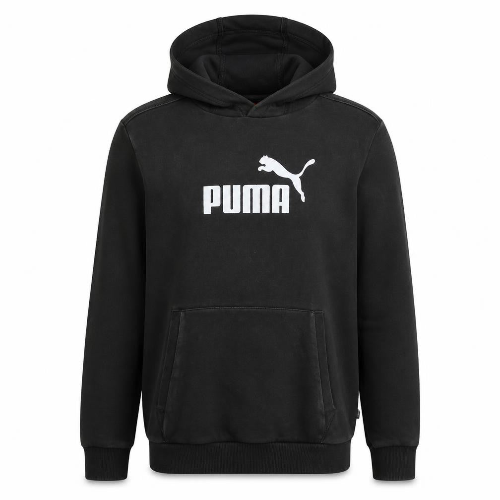 Puma Boys Black XL Pullover Hoodie Sweatshirt with Logo Print