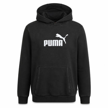 Puma Boys Black XL Pullover Hoodie Sweatshirt with Logo Print