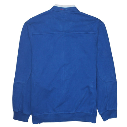 Umbro England Blue Full Zip Men’s Sweatshirt L Vintage Sportswear