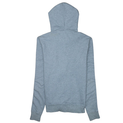 Tommy Hilfiger Men's Grey Full Zip Hoodie M Logo Casual Sweatshirt