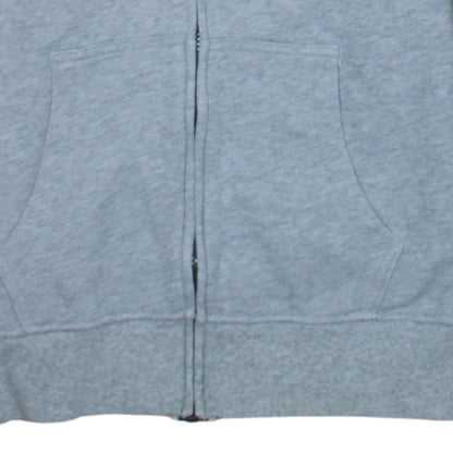 Tommy Hilfiger Men's Grey Full Zip Hoodie M Logo Casual Sweatshirt