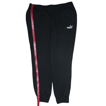 Puma Womens Black Size 16 Jogger Sweatpants Activewear Trousers