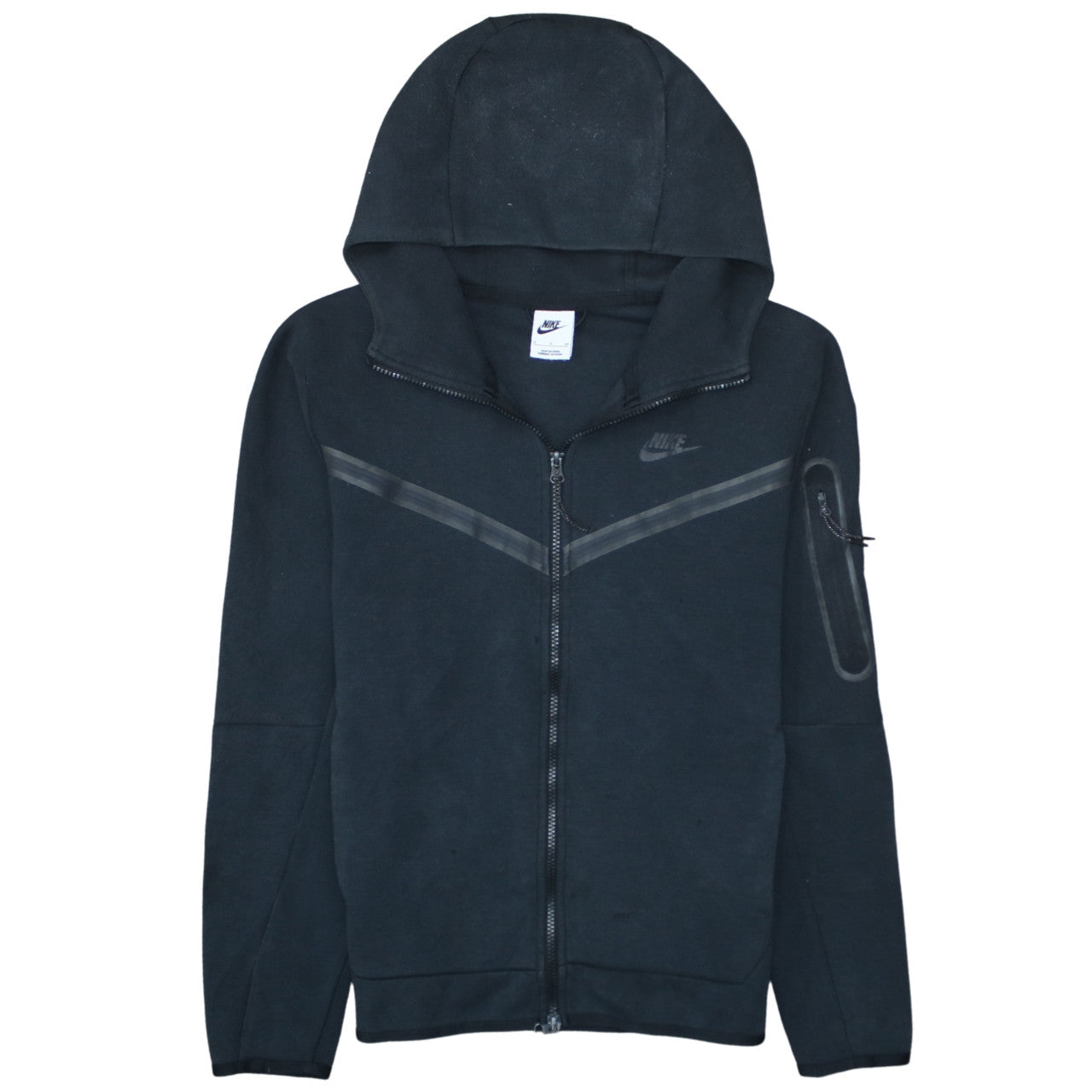 Nike Men's Black Full Zip Hoodie Size S Sports Fleece