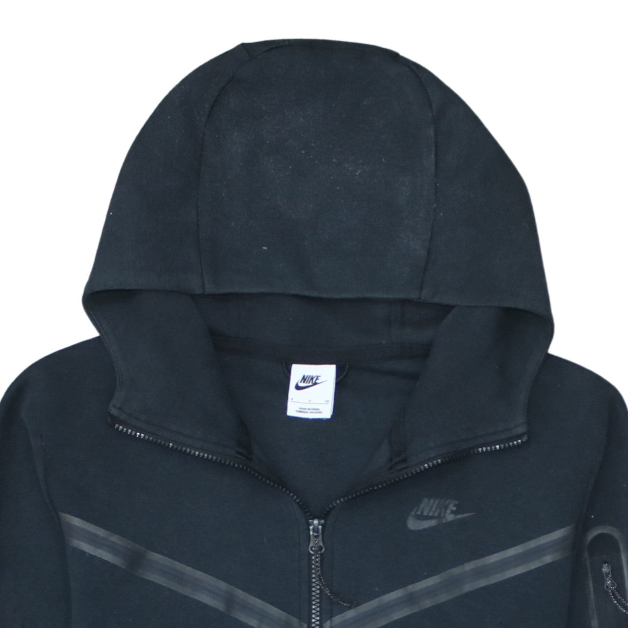 Nike Men's Black Full Zip Hoodie Size S Sports Fleece