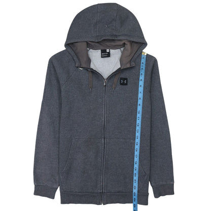 Under Armour Men's Grey Full Zip Hoodie Small Fleece