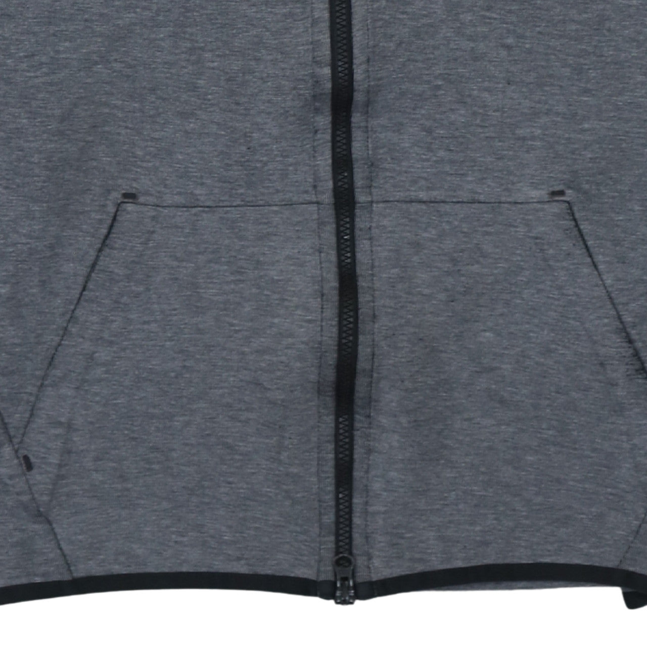 Nike Men's Grey Full Zip Hoodie Size S Sportswear Sweatshirt