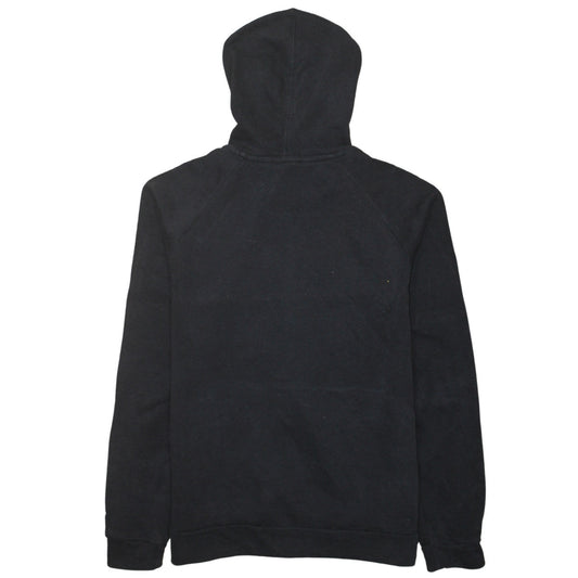 Puma Womens Black Pullover Hoodie L Training Logo Sweatshirt