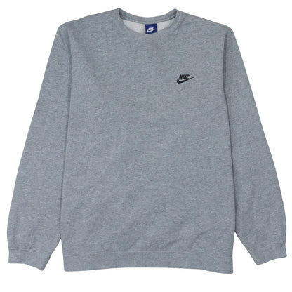 Nike Mens Grey 2XL Crew Neck Pullover Sweatshirt