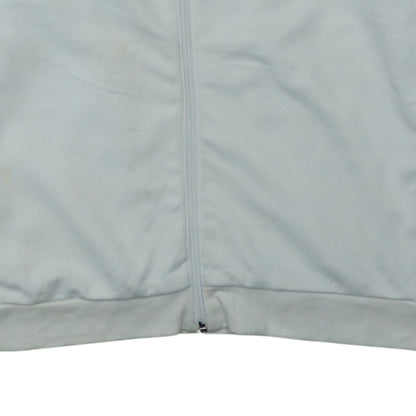 Adidas Men's White Great Britain Full Zip Sweatshirt L