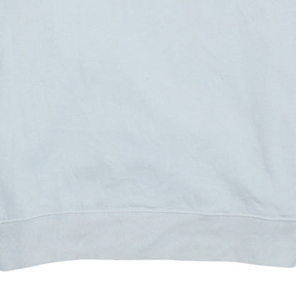Polo Ralph Lauren Women White Logo Long Sleeve Crew Neck Sweatshirt M