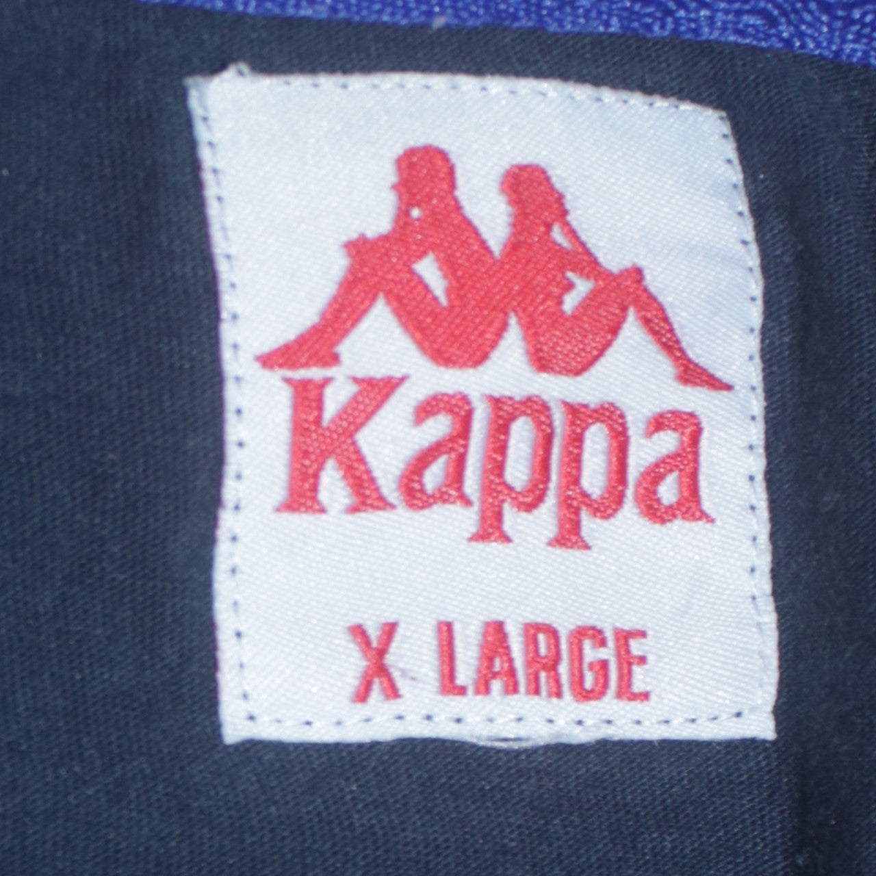 Kappa Men's Red XL Colourblock Cotton Crew Neck T-Shirt