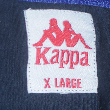 Kappa Men's Red XL Colourblock Cotton Crew Neck T-Shirt