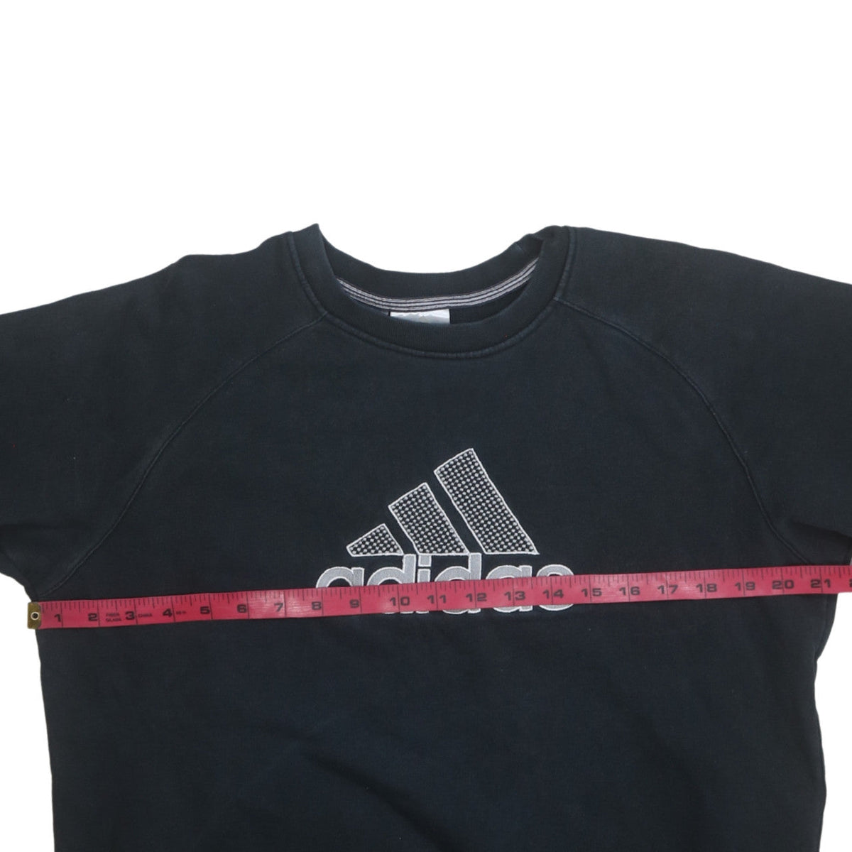 Adidas Boys Black XL Sweatshirt Long Sleeve Crew Neck Pullover