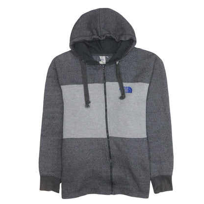AIM Apparel Men's Grey Full Zip Hoodie Size L Regular Fit