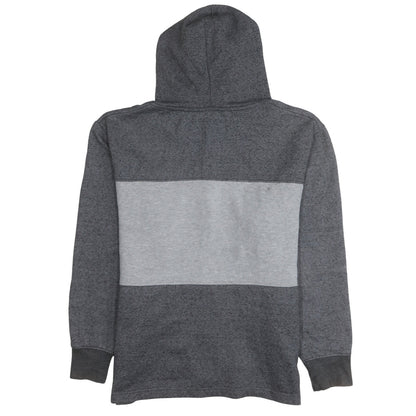 AIM Apparel Men's Grey Full Zip Hoodie Size L Regular Fit