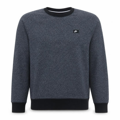 Nike Men's Grey Crew Neck Sweatshirt M Regular Fit Pullover