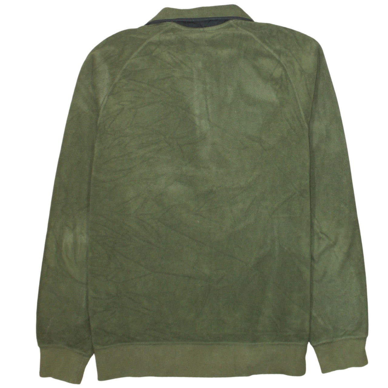 Nike Men's Green 1/2 Zip Fleece Sweatshirt Size M