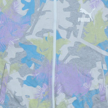 Puma Men's Multicoloured Full Zip Sweatshirt M Regular Fit