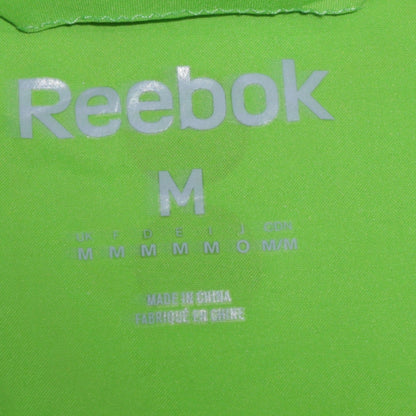 Reebok Men's Green Lightweight Windbreaker Jacket Size M