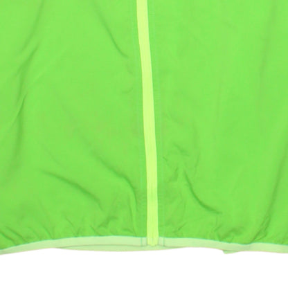 Reebok Men's Green Lightweight Windbreaker Jacket Size M